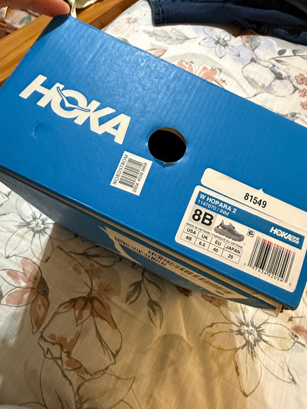 NIB Hoka Hopara 2 Water Repellent Hiking Sneaker - Picture 14 of 14
